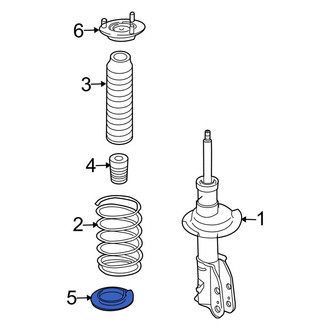 Ford OE - Front Coil Spring Insulator