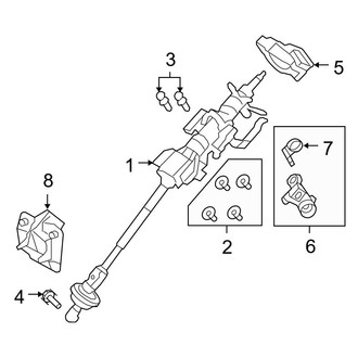 Ford OE - Steering Column Assembly