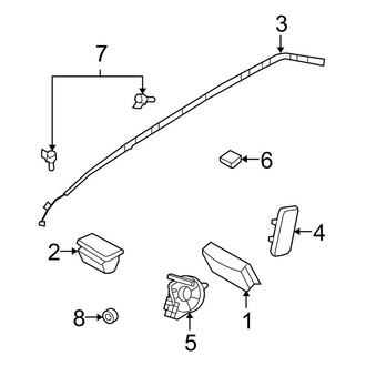 Ford OE - Restraint Systems - Air Bag Components