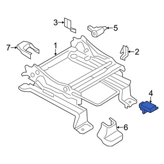 Ford OE - Front Right Air Bag Seat Sensor Mat