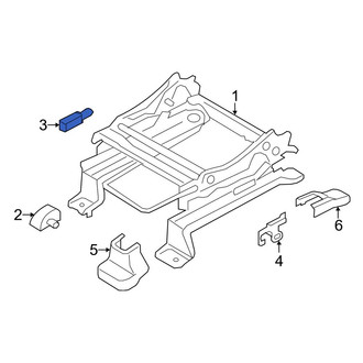 Ford OE - Left Seat Track Position Sensor