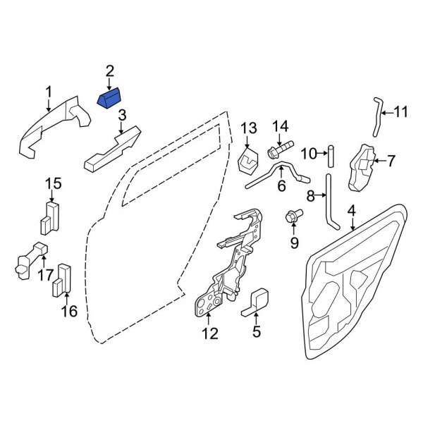 Exterior Door Handle Cover