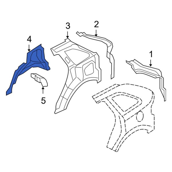 Wheel Housing Side Panel