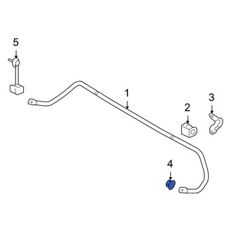 Ford OE - Rear Suspension Stabilizer Bar Link Nut