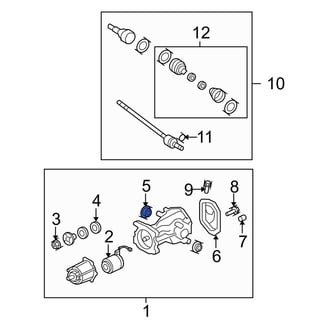 Ford OE - Left CV Axle Shaft Seal