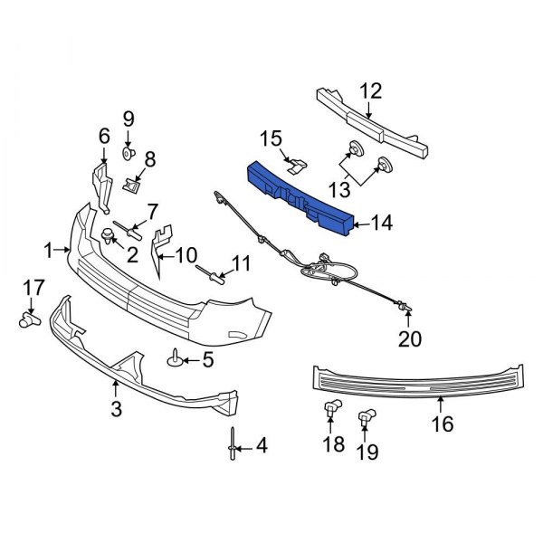 Bumper Impact Absorber