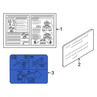 Ford OE - Fuel Information Label