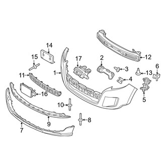 Ford OE - Front Bumper - Bumper & Components (Sport)