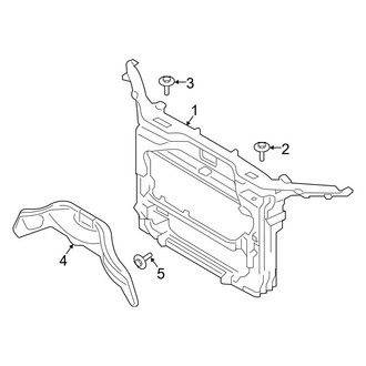 Ford OE - Radiator Support