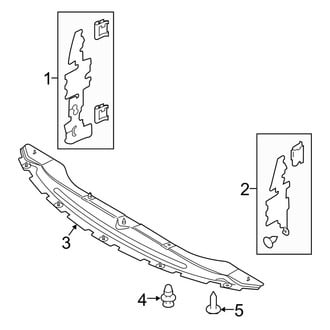 Ford OE - Radiator Support - Splash Shields