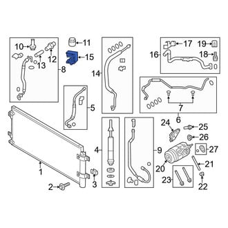 Ford OE - A/C Refrigerant Line Clip