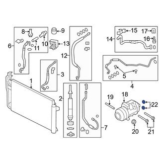 Ford OE - A/C Line O-Ring