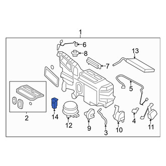 Ford OE - A/C Expansion Valve