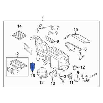 Ford OE - A/C Expansion Valve