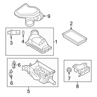 2011 Ford Edge OEM Air Intake Parts - Filters | CARiD