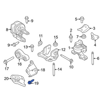 Ford OE - Engine Torque Strut Bolt