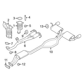 2013 Ford Edge OEM Exhaust Parts | Systems, Tips — CARiD.com