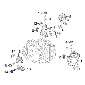 Ford OE - Engine Support Rod Bolt