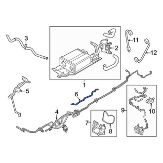 Ford OE - Evaporative Emissions System Lines