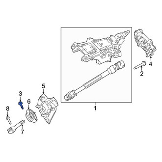 Ford OE - Upper Steering Shaft Bolt