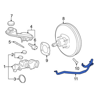 Ford OE - Brake Vacuum Hose