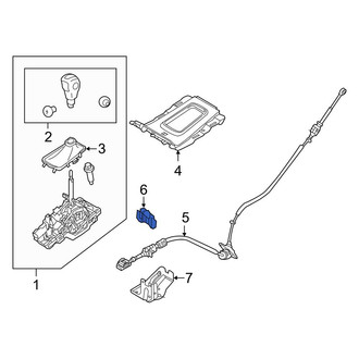 Ford OE - Automatic Transmission Shifter Cable Clip