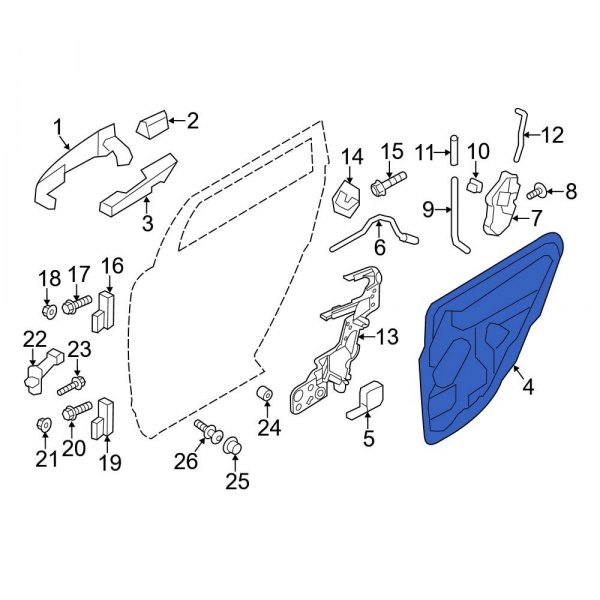 Door Panel Carrier