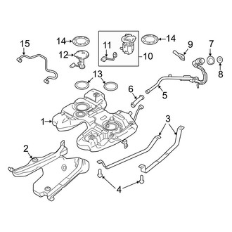 Ford OE - Fuel System Components (AWD)