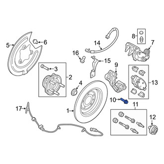 Ford OE - Automatic Transmission Mount Bolt