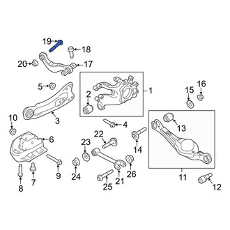 Ford OE - Suspension Track Bar Bolt