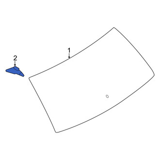 Ford OE - Rear Liftgate Glass Hinge