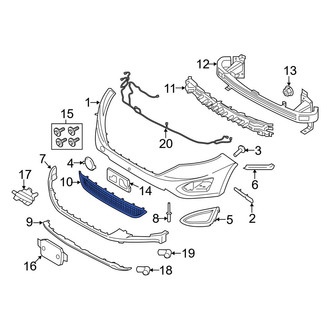 Ford OE - Front Lower Grille