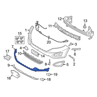Ford OE - Front Lower Bumper Cover