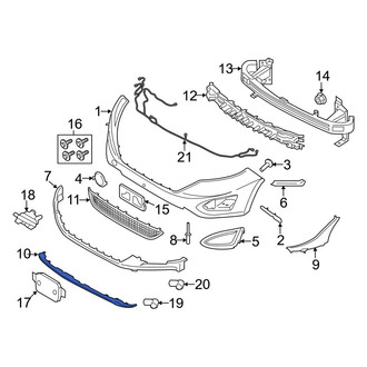 Ford OE - Front Valance Panel