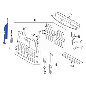 Ford Edge Header Panel Seals & Gaskets — CARiD.com