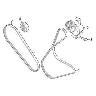 Ford OE - Cooling - Belts & Pulleys (2.0L)