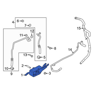 Ford OE - Automatic Transmission Oil Cooler
