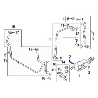 Ford OE - Automatic Transmission Oil Cooler Stud