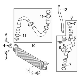 Ford OE - Cooling - Intercooler (2.0L)