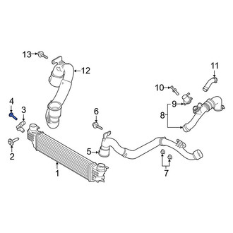 Ford OE - Turbocharger Boost Sensor Screw