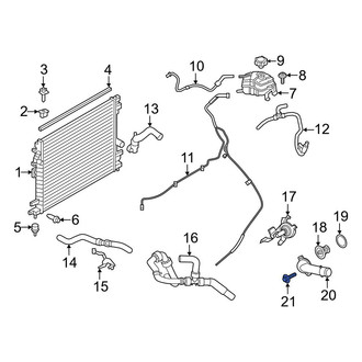 Ford OE - Engine Coolant Thermostat Housing Bolt