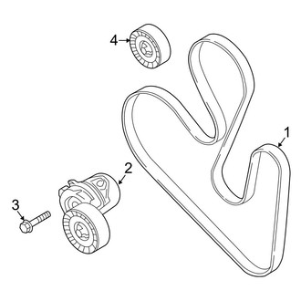 Ford OE - Cooling - Belts & Pulleys (2.7L)