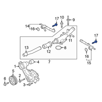Ford OE - Engine Camshaft Position Sensor Bolt
