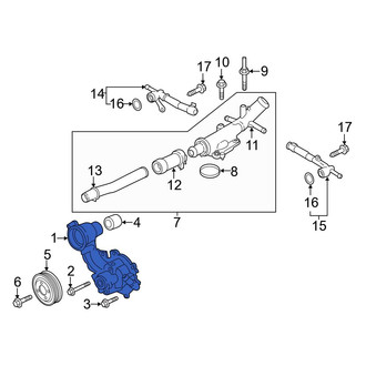 Ford OE - Engine Water Pump