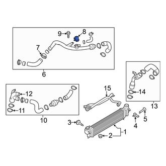 Ford OE - Turbocharger Boost Pressure Relief Valve