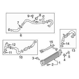 Ford OE - Cooling - Intercooler (2.7L)