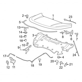 2020 Ford Edge Under Hood Insulations - Pads, Liners | CARiD
