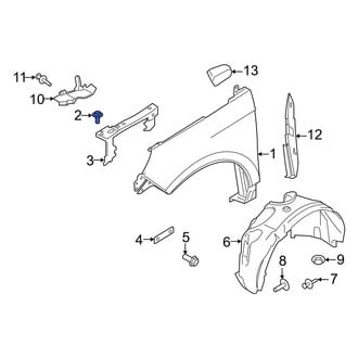 Ford OE - Fender Bolt