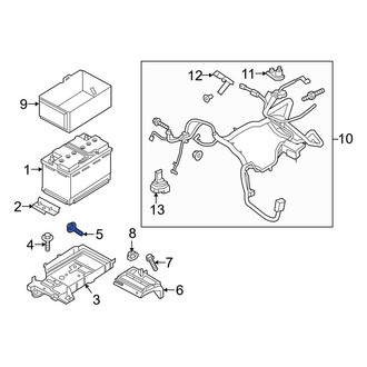Ford OE - Battery Tray Bolt