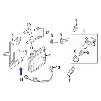 Ford OE - Ignition Knock (Detonation) Sensor Bolt